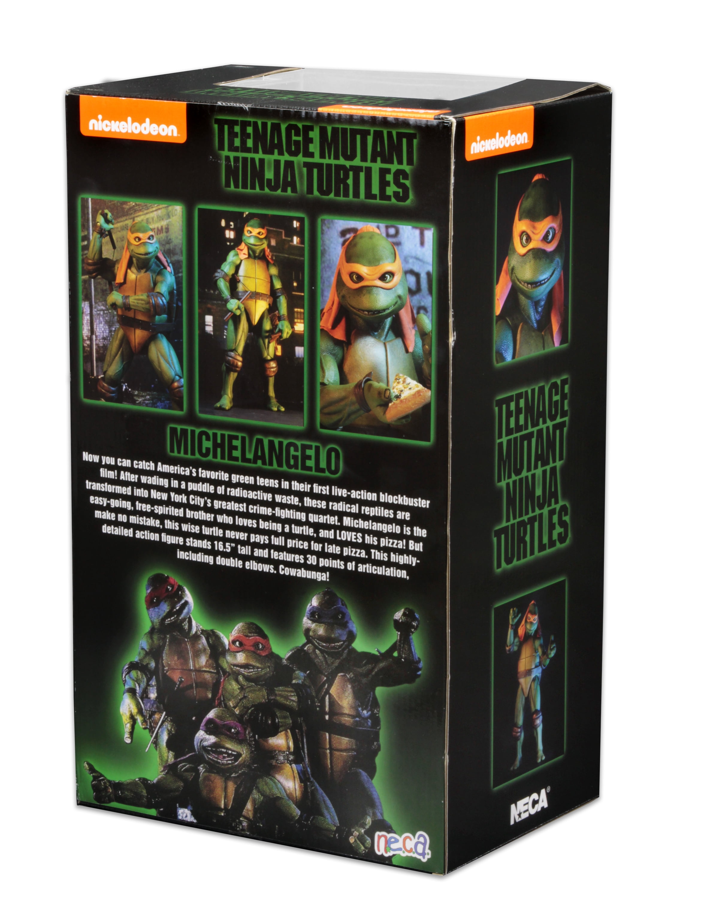 Teenage Mutant Ninja Turtles (1990) 16.5" Michelangelo Action Figure, by NECA