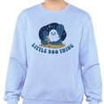 thumbnail image 2 of Little Boo Thing Sweatshirt Unisex Large Light Blue, 2 of 5