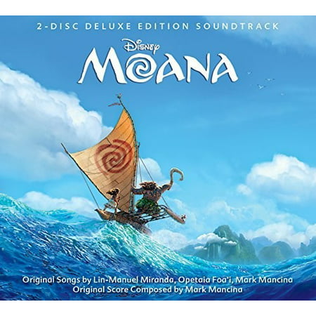 Moana (2 Disc Deluxe Edition Soundtrack) (CD)