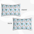 thumbnail image 2 of Daiia Turtles And Goldfish Bedding Waterproof Pillow Protector Zippered Queen – Bed Bug Proof Pillow Encasement-14"x20", 2 of 6