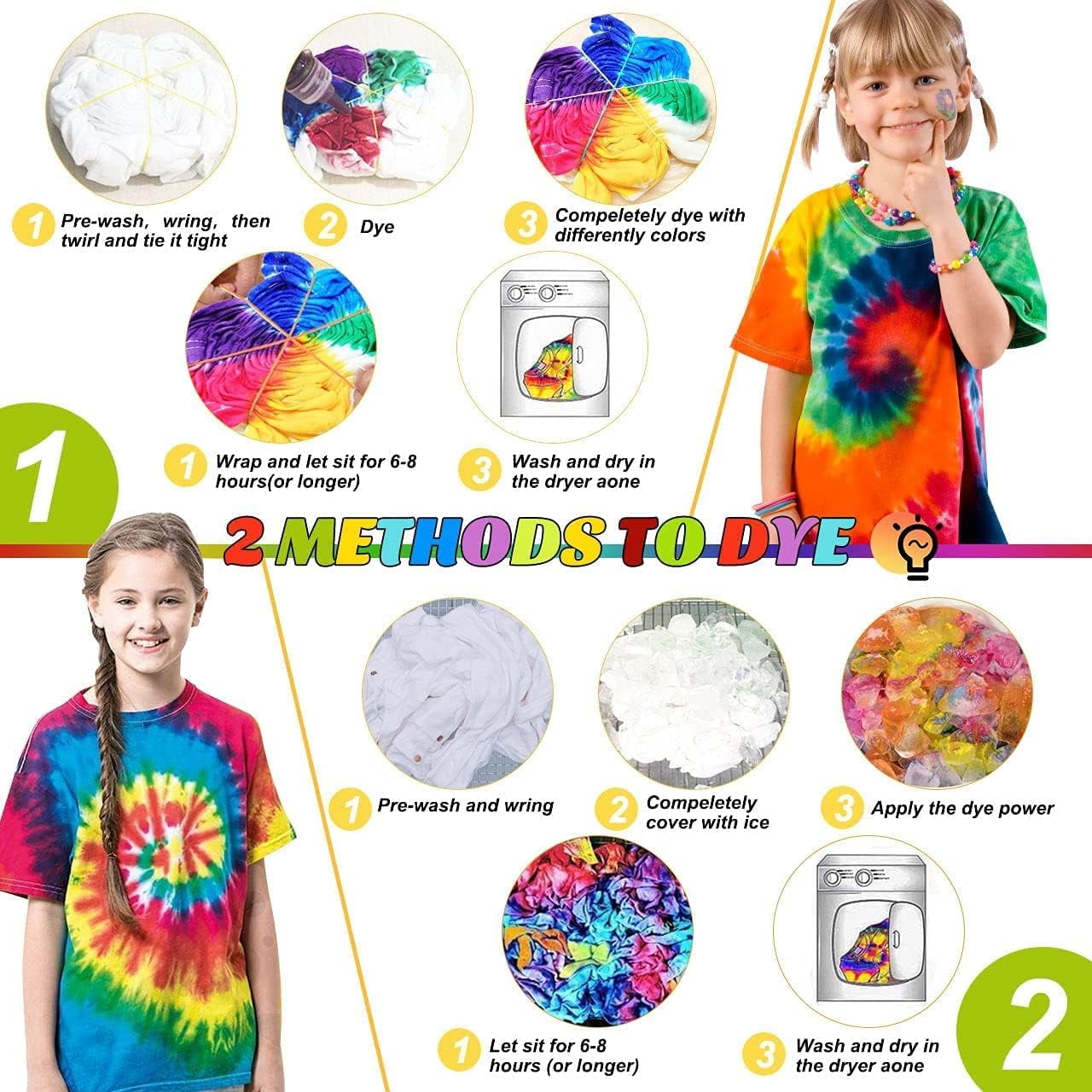 DIY Tie Dye Kits