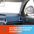 thumbnail image 3 of 4Pcs Car Sun Shade Car Side Window Static Cling Decals Stickers for Baby Kids, 3 of 8