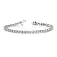 thumbnail image 3 of Finest Gold 14K White Gold Diamond Tennis Bracelet Mounting, 3 of 5