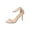 Khaki, variant on RUIYANQI Women's High Heel Sandals Ankle Strap Open Toe Shoes Minimalist Design Elegant Party Footwear Stylish Stiletto Heels Black Women Sandal
