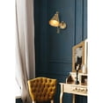 thumbnail image 2 of Living District Vesa 6" Wall Sconce In Satin Gold, 2 of 8