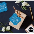 thumbnail image 6 of Inkdotpot Made With Love Wedding Bottle Tag Real Rose Gold Foil Favor Bracket Shape Hang Tags Pack Of 100, 6 of 7