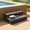 Black & Gray, variant on SPA Step for Hot Tub Outdoor Indoor SPA Slip-Resistant with Storage, Swimming Pool Deck Stairs Supports Up to 660 LBS, Black