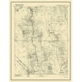 thumbnail image 2 of USGS 15x18 Black Ornate Wood Framed with Double Matting Museum Art Print Titled - Camp Mohave Arizona Sheet - USGS 1892, 2 of 4