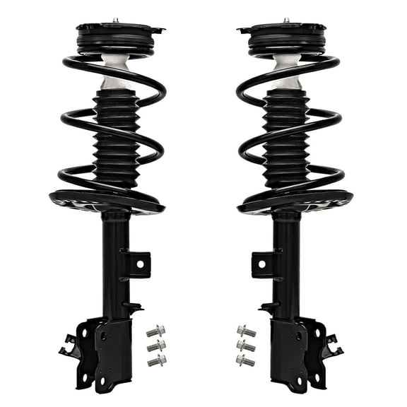 Detroit Axle - Front Struts w/Coil Spring Assembly Replacement for 2009 2010 2011 2012 2013 2014 Nissan Murano - 2pc Set