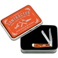 thumbnail image 2 of Case XX Mini Trapper Contractor Gift Orange Synthetic Stainless Pocket Knife, 2 of 2