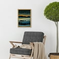 thumbnail image 2 of Star Filled Twilight Landscape Painting Artwork Framed Wall Art Print A4, 2 of 4