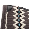 thumbnail image 5 of Billy Royal Felt Performance Blanket Top Pad - 34" x 38" | Western Saddle Pad | Teal Peach, 5 of 5