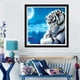 thumbnail image 4 of Pintura del diamante del tigre Zulema 30x30cm Decoración Del Hogar Manualidades, 4 of 7