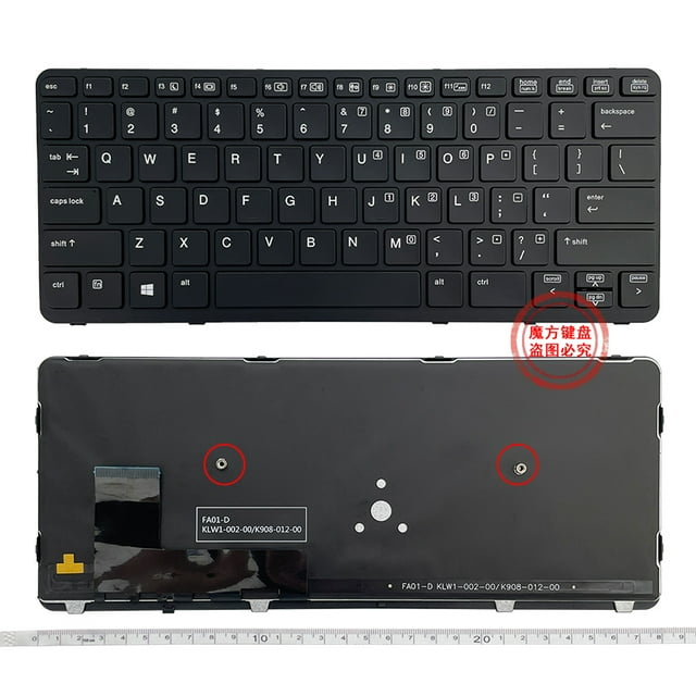 New US/SP/RU laptop keyboard FOR HP EliteBook 820 G1 820 G2 720 G2 725 G2 720 G1 US Black frame