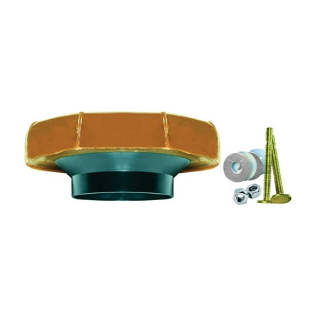 - Fluidmaster No. 3 Toilet Bowl Wax Ring Gasket With Toilet Bowl Bolts And Plastic Flange Sleeve