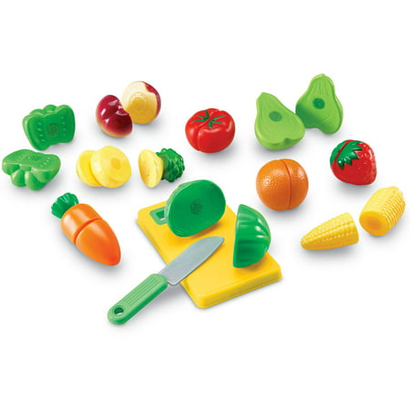 Learning Resources Pretend & Play Sliceable Fruits and Veggies
