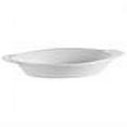 thumbnail image 2 of City Arts ChinaStoneware Oval Welsh Rarebit Baking Dish, 8 oz, 8.75" x 5" x 1", Bone White | 36/Case, 2 of 4
