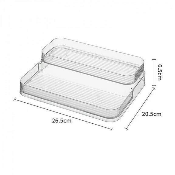 3 Tier Desktop Perfume Shelf PET Cosmetic Organizer Perfume Storage Rack Doll Display Stand Kitchen Seasoning Organizer