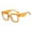 Yellow, variant on Fashion Oversized Blue Light Blocking Glasses for Women Men Trendy Big Square Frame Computer Eyeglasses Women Cute Retro Sunglasses Trendy Lightweight Beach Vacation Outfits