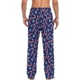 thumbnail image 2 of Top-kevin Grey Cute Donkey Pajama Pants Farm Men's Pajama Bottoms Lounge Sleepwear PJs Sleep Pants, 2 of 11