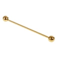 thumbnail image 2 of 2 Unids Mens Tie Copper Metal Colr Camisas Tie Pins Pin Broche Sunnimix Collar de corbata Barbell Bar, 2 of 8