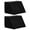 Black, variant on WEUVEB 2-Pack Black Gym Equipment End Caps and Foot Covers for Fitness Machines, Workout Gear and Stability