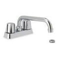 thumbnail image 5 of Avalon Laundry Bathroom Tub Faucet 4" Center W/ 8" Spout Metal Handle, 5 of 6