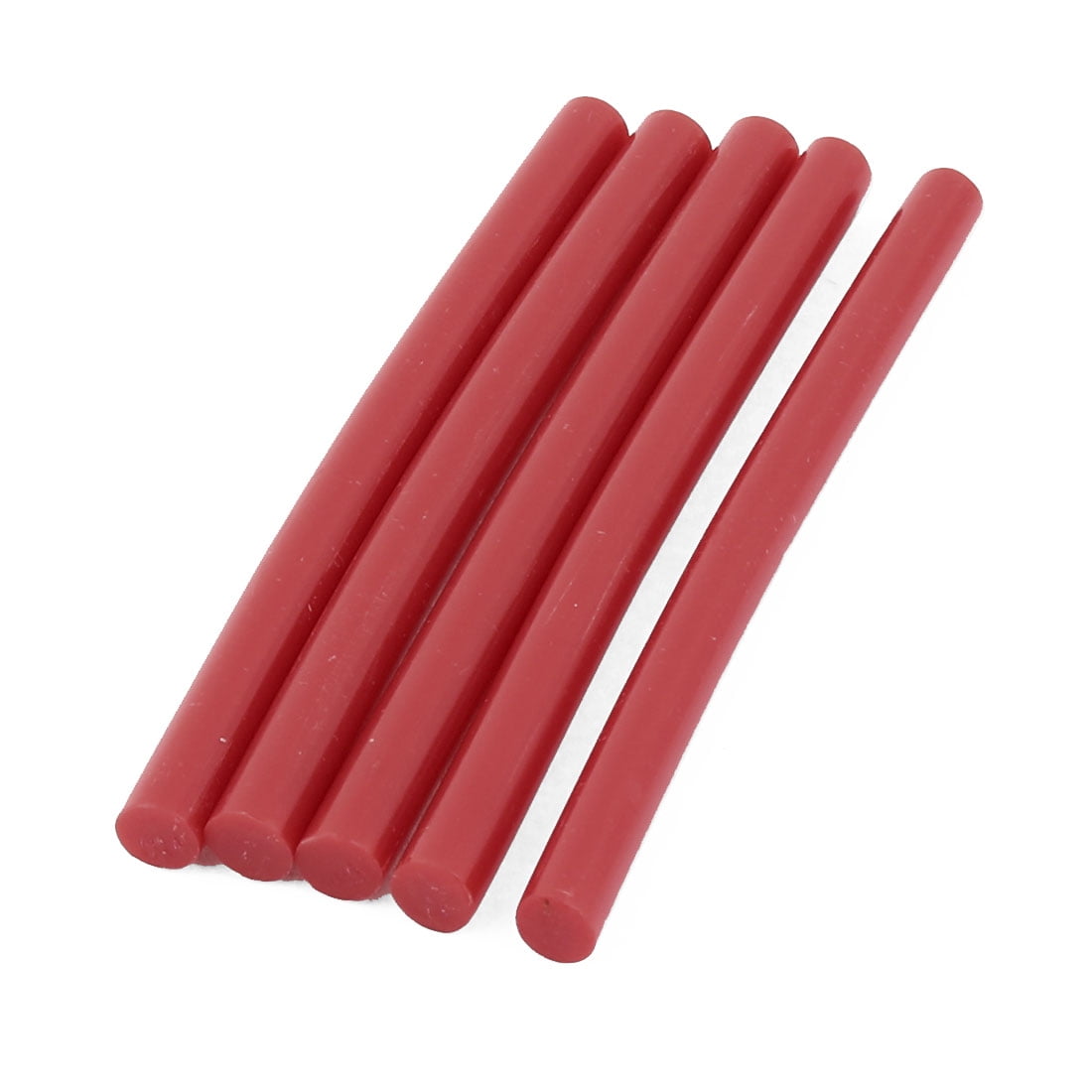 5pcs 7mm x 100mm Hot Melt Glue Sticks Red for General Purpose Hot Melt