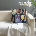 thumbnail image 6 of Square Cushion Cover, Derek Shepherd McDreamy Throw Pillow Case Decorative Sofa 18x18 Inch, 6 of 6