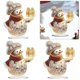 thumbnail image 2 of Juego 3 Decoraciones Escritorio Con Pintura Diamantes Redondos Y Forma Especial Muñeco Nieve Invierno (#1), 2 of 2