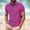 2#Purple, variant on DPTALR Men's Casual Printed Button Turndown Collar Short Sleeve Pullover T-shirt Blouse,Green, XXXXL