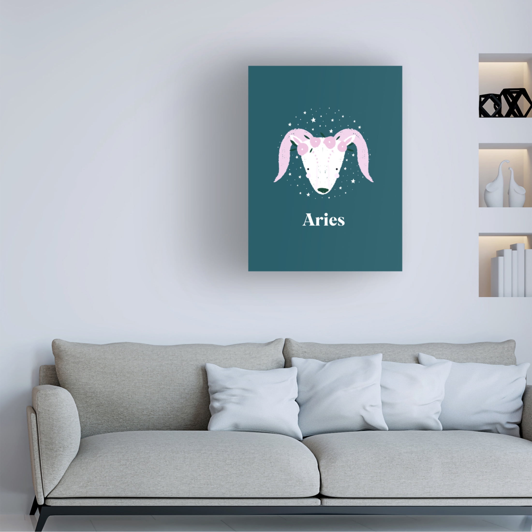 Trademark Fine Art Aislinn Simmonds Aries Canvas Wall Art