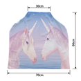 thumbnail image 2 of PKQWTM Unicors Beautiful Sunset Nursing Cover Baby Breastfeeding Infant Feeding Cover Baby Car Seat Cover, 2 of 2