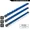 3Pcs-Blue, variant on ABS Socket Organizer 1/2 inch 3/8 inch and 1/4 Clip Drive Socket Rail Holders Heavy Duty Socket Racks with Red Blue Black Clips