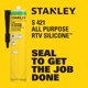 thumbnail image 2 of Sellador de silicona Stanley S421 multiusos, 300 ml, resistente al agua, 2 of 9