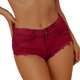 thumbnail image 1 of Pantalones cortos vaqueros rasgados de talle bajo y sexy para mujer - Cintura elástica, corte holgado, pantalones cortos de pijama informales para la playa para madres, esposas y adolescentes, 1 of 4