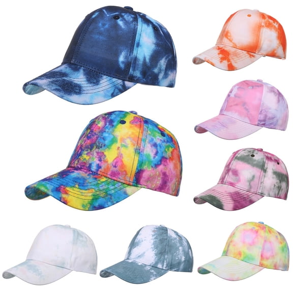 Sales Today Under $5 Multicolor Baseball Cap GIJNRIUIUA Breathable Men Cap Hat Hop Hip Baseball Women Adjustable Hat Fashion Sun Baseball Caps Beach Hats