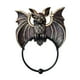 thumbnail image 2 of Tapiz de pared para llamar puerta de Halloween | Decoración negra de resina y hierro | Adorno espeluznante para la puerta principal | Anillo de Hierro Estilo Tradicional | 1 Pieza | 6,3x4,72x3,94 in, 2 of 6