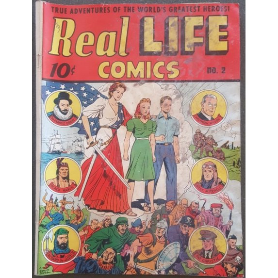 Real Life Comics #2 Comic Book