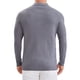 thumbnail image 3 of Camisa de polo de punto de negocios de color sólido de manga larga para hombre S gris, 3 of 6