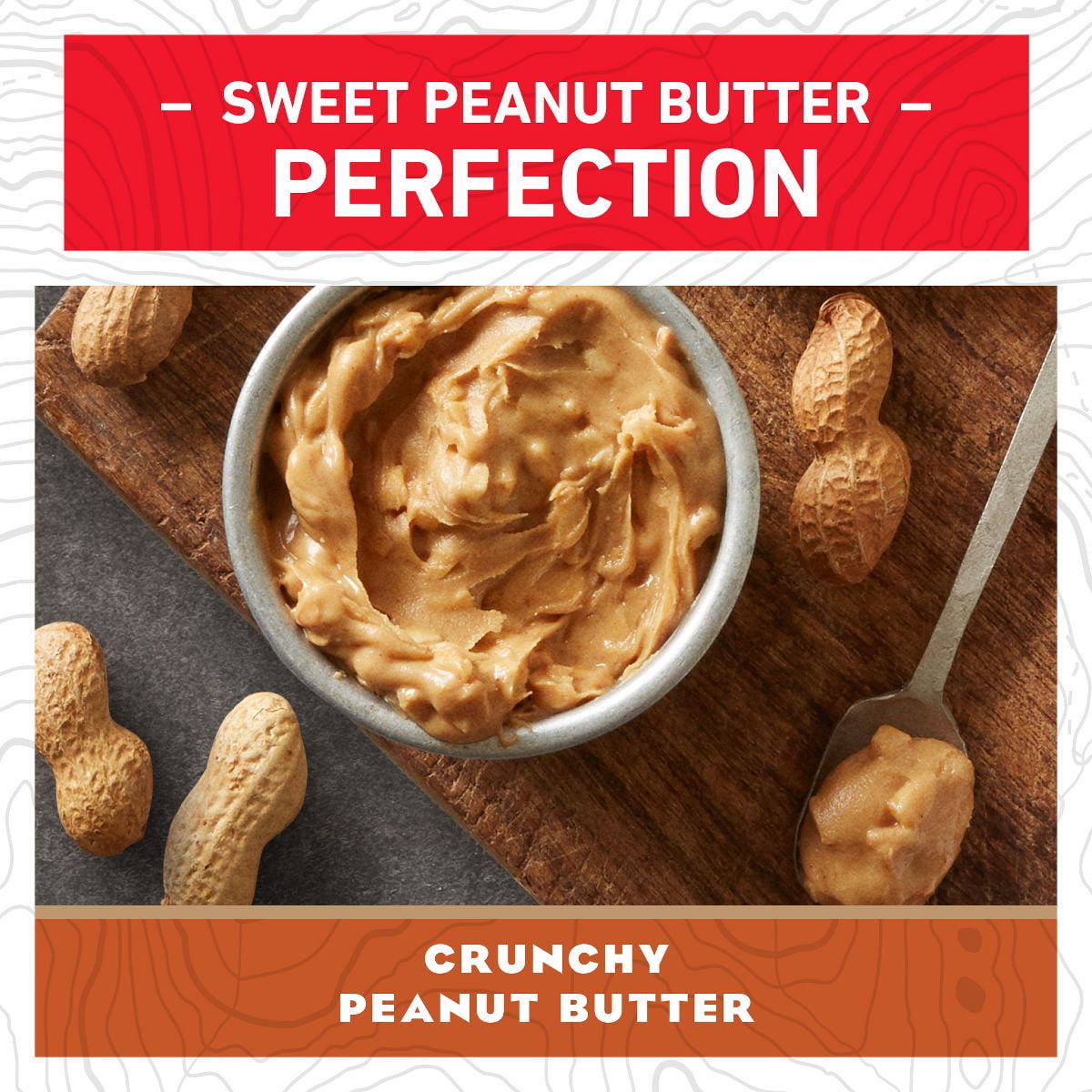 CLIF Bar Crunchy Peanut Butter - 24oz/10pk