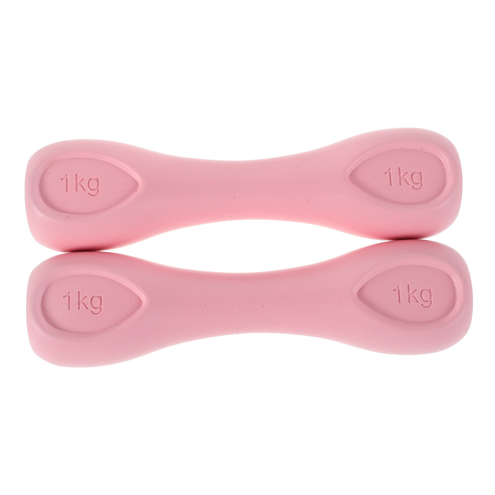 WRISTBIQUE 2Pcs Pink Dumbbell Weights Set Lightweight Hand Held Fitness Equipment for Home Gym Pilates Workouts