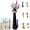 Black, variant on Resin Cat Vase and Kitty Planter – Handcrafted Cat Shaped Flower Pot for Cat Lovers(Black)