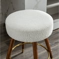 thumbnail image 6 of Newboti Furniture MoMo Boucle Upholstered Counter Height Stool, 360° Swivel BN.1654, 6 of 11