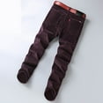 thumbnail image 4 of Zylarhe Casual Pants for Men Mens Stretch Corduroy Mens Corduroy Mens Regular Casual Pants Straight Leg Pant Pant Business Casual Trousers for Men, 4 of 4