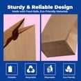 thumbnail image 4 of Fit Meal Prep 500 Pack 12 lb Brown Paper Lunch Bags, 13 x 7 x 4.5" Durable Paper Bags Bulk for Packing, Delivery, Take Out, Grocery, Retail Shopping, Premium Kraft Sack for Snacks, Bakery, 4 of 7