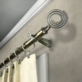 thumbnail image 2 of Akosua 13/16" Bay Window curtain rod 20"-36", 38"-72" - Antique Brass,(ABay-61-4), 2 of 3