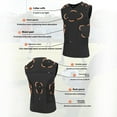 thumbnail image 3 of Basketball Vest, Quick Drying Fabric Impact Buffering Protective Sports Vest  for Football Training S,M,L,XL, 3 of 7