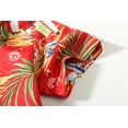 thumbnail image 5 of SSLR Big Boys' Santa Claus Party Tropical Ugly Hawaiian Christmas Shirts Casual Button Down Shirts, 5 of 8