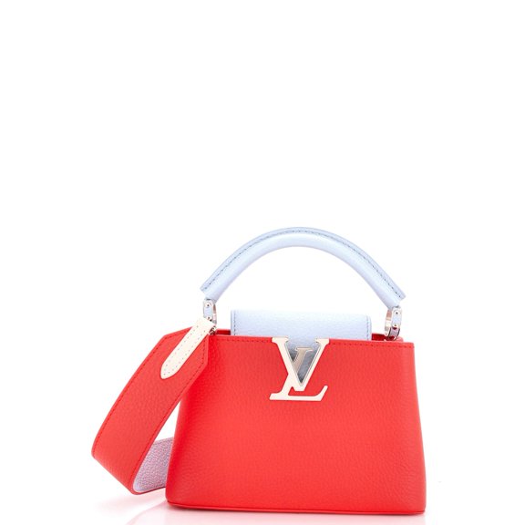 Pre-Owned Capucines Bag Leather Mini By Rebag